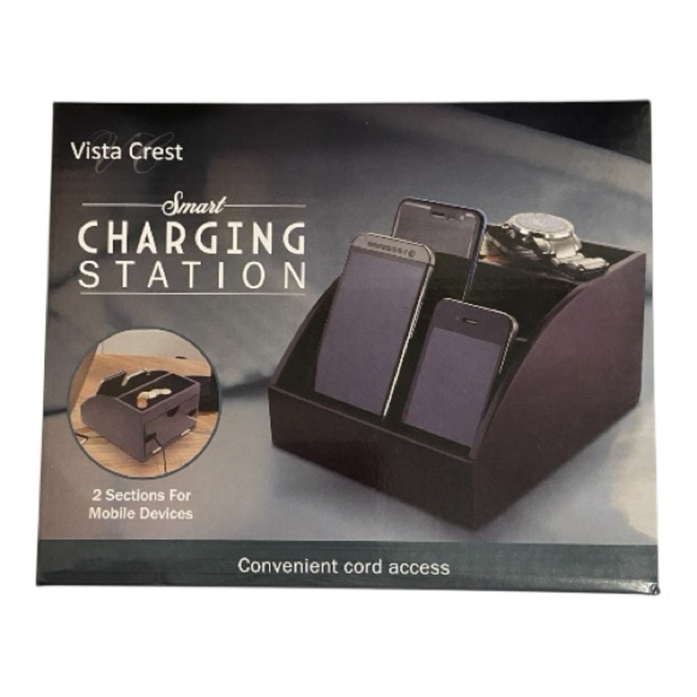 Black Charging Station